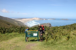 Start des Coastal Walkways